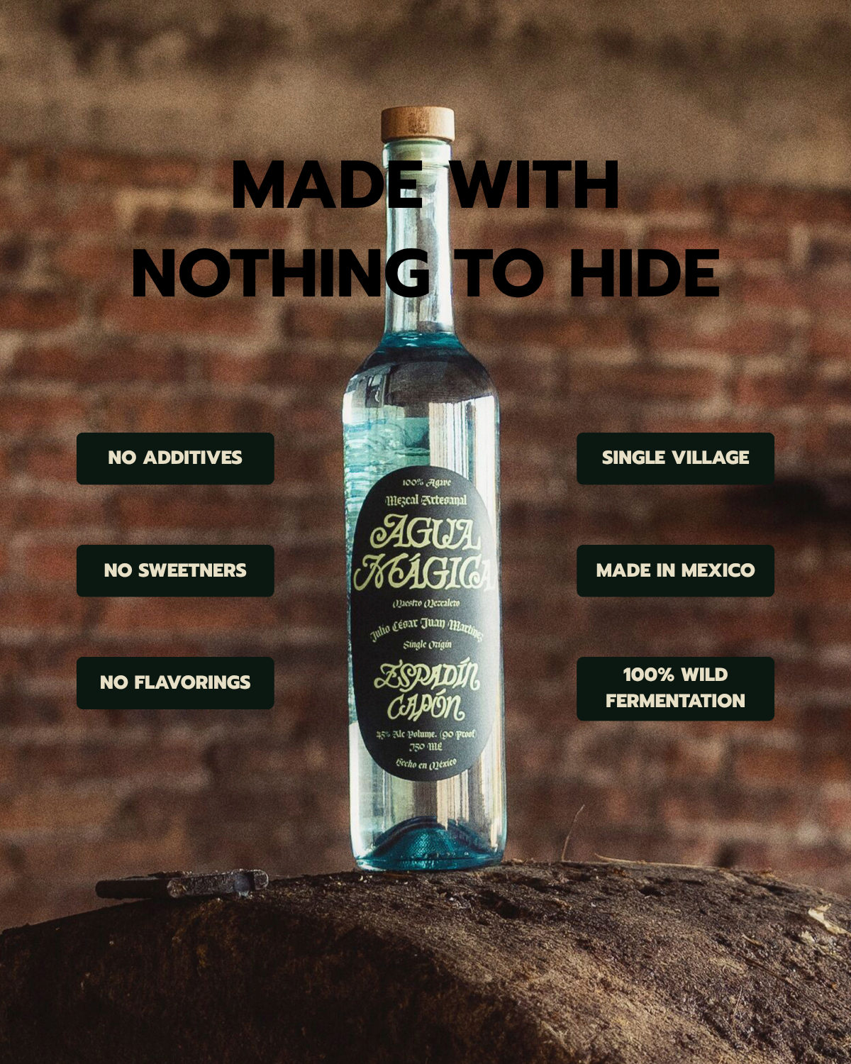 Agua Mágica Espadín Capon